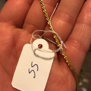 Yellow Gold Tone over Silver Chain